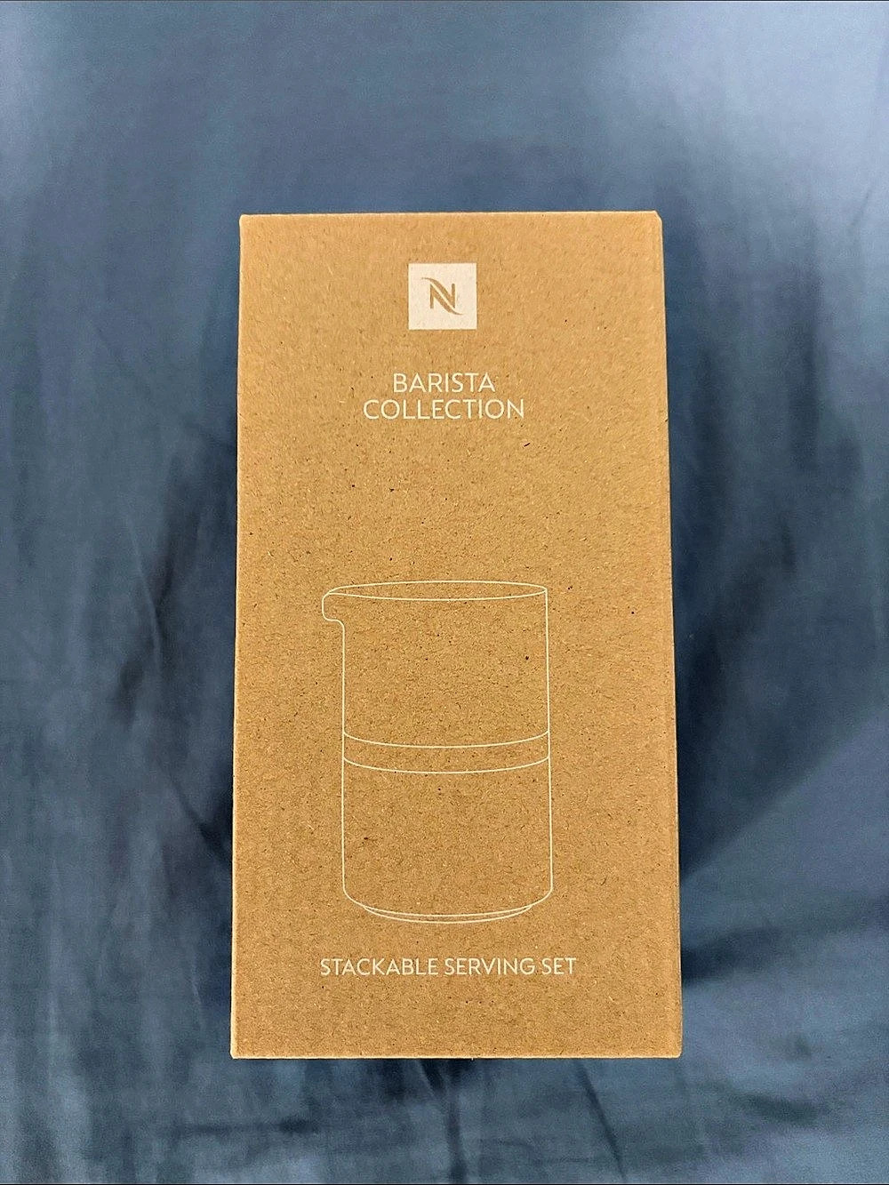 Nespresso Barista Collection Stackable Serving Set NWT